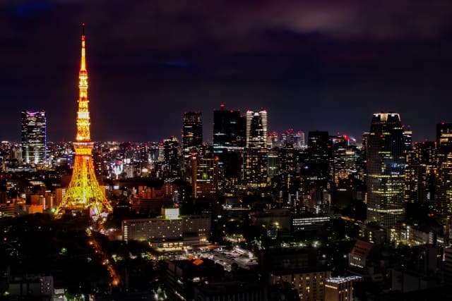 Tokyo cityscape skyline